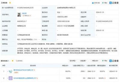 吉利在鹽城成立極電新能源技術公司，深化供配電業務布局